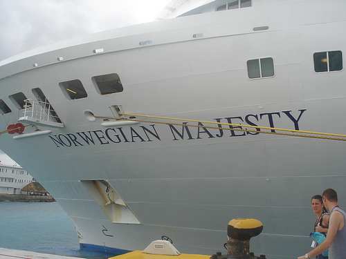 Aboard the Norwegian Majesty